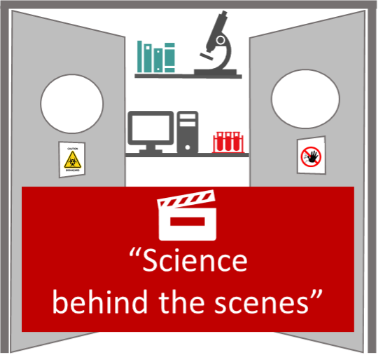 Science behind the scenes graphic