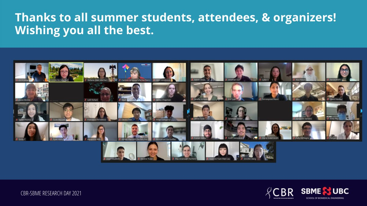 Summer Students Online Zoom meeting