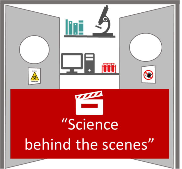 Science behind the scenes poster