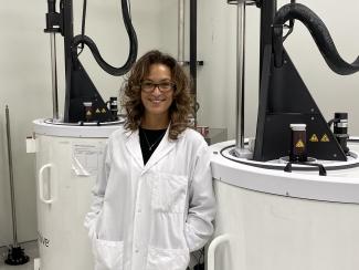 Image of Tammy Whitteker in the lab