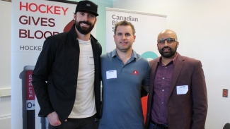 Erik Gudbranson, Stu Middleton, Harpreet Pandher