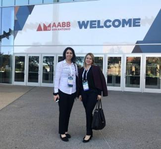 Narges & Olga at AABB 2019 in San Antonio