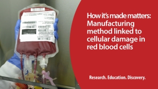 What is in the aliquot asks Canadian Blood Services?