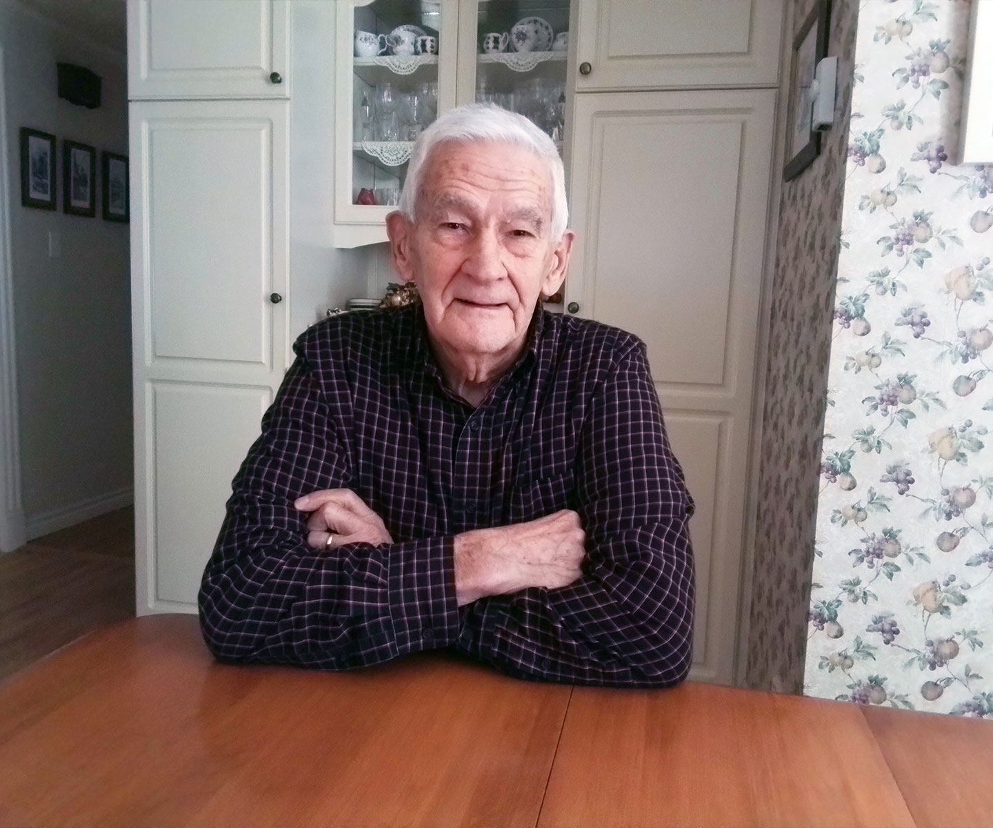 Man sitting at table