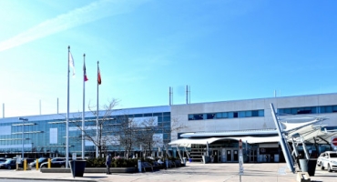 William Osler Health System's Brampton Civic Hospital front entrance.